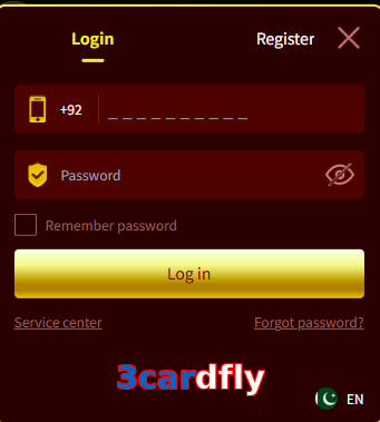 3Cardfly login preview